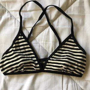 American apparel cross back bra